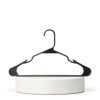 HOUSE DAY Plastic Hangers Space Saving Anti Slip Design-1