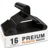 HOUSE DAY Plastic Hangers Space Saving Anti Slip Design-0