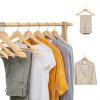 Amber Home Wooden Suit Hangers Natural 30-4