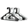 HOUSE DAY Plastic Hangers Space Saving Anti Slip Design-7