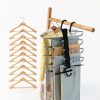 AUFETQ Pants Hanger Stainless Steel Anti-Slip Space Saving-6