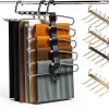 AUFETQ Pants Hanger Stainless Steel Anti-Slip Space Saving-0
