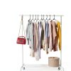 HOUSE DAY Plastic Hangers Space Saving Anti Slip Design-4