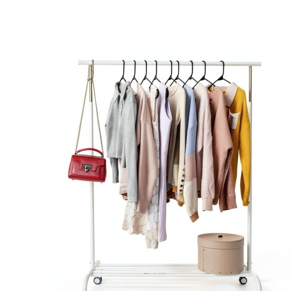 HOUSE DAY Plastic Hangers Space Saving Anti Slip Design-4