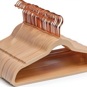Slim Suit Hangers Amazon Basics Velvet Non Slip-0