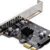 CableCC USB 3.1 PCIe Card Type‑E 5Gbps Black-0