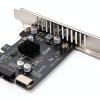 CableCC USB 3.1 PCIe Card Type‑E 5Gbps Black-8