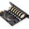 YABOANG PCI-E USB 3.0 Card 7 Port Expansion-4