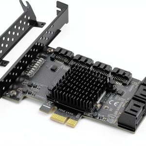 YBBOTT PCIe SATA Card 10 Ports PCE10ST PCIe X1-0
