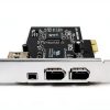 ELIATER PCIe Firewire Adapter for PC-2