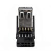 USB 2.0 Header to Dual USB A Adapter MZHOU Black-1