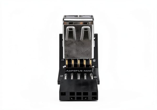 USB 2.0 Header to Dual USB A Adapter MZHOU Black-1