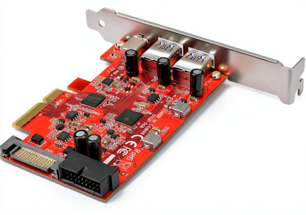 StarTech USB PCIe 5 Port Card 10Gbps USBC Desktop-1