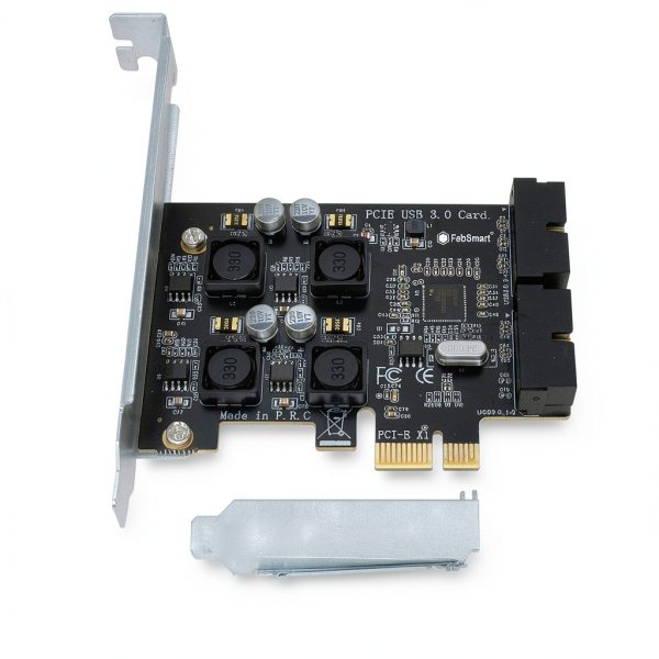 FebSmart USB 3.0 Expansion Card PCIE X1 4 Port-7