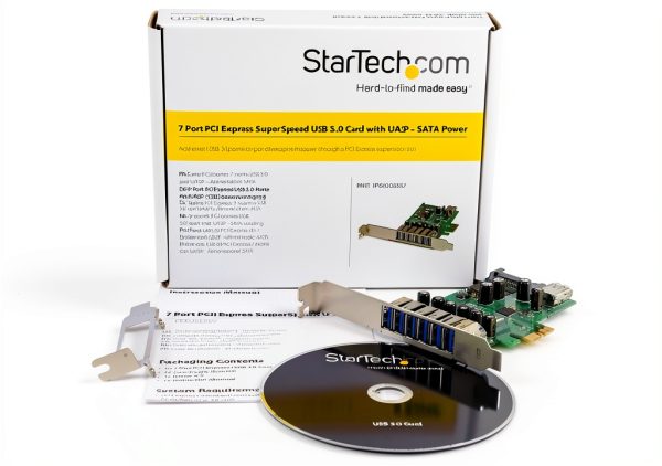 StarTech.com 7 Port PCI Express USB 3.0 Card-1