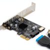 CableCC USB 3.1 PCIe Card Type‑E 5Gbps Black-3