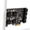 FebSmart USB 3.0 Expansion Card PCIE X1 4 Port-0