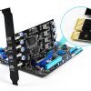 SINEFINE USB C Expansion Card 4 Port PCIe 5Gbps-2