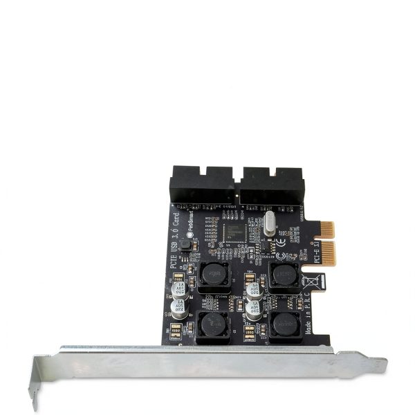 FebSmart USB 3.0 Expansion Card PCIE X1 4 Port-5