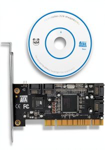 Cuifati PCI RAID Controller 4 Bay SATA 1.5Gbps for Windows-0