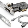 LBSC PCI-E 1X to 1394a FireWire Card – 800Mbps High Speed Plug and-0