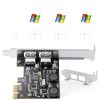 USB 3.0 Expansion Card FebSmart FS-U2S-Pro Matte Black 2x5Gbps-5