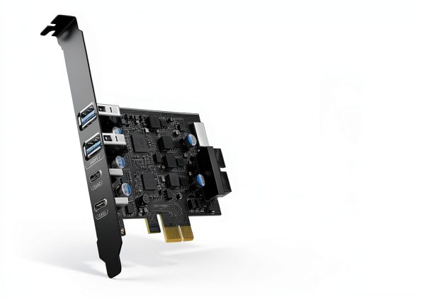 YEELIYA USB PCIe Card 2x USB‑C & 2x USB‑A for Windows/Linux-4