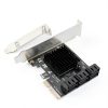 PCIe 6-Port SATA III Expansion Card GLOTRENDS 16GT/s Plug and Play-1