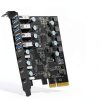 FANBLACK USB 3.2 Gen 2 PCIe 7-Port Card with Type‑C and Type‑A-4