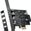 YEELIYA USB PCIe Card 2x USB‑C & 2x USB‑A for Windows/Linux-0