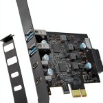 YEELIYA USB PCIe Card 2x USB‑C & 2x USB‑A for Windows/Linux-0