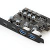 SINEFINE USB 3.0 PCIe Expansion Card UP4210 4-Port (2 USB‑A + 2 USB‑C)-2
