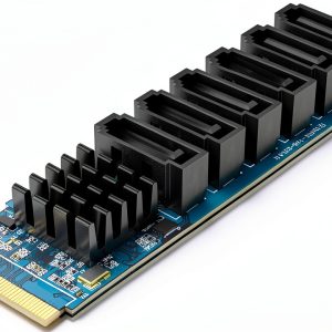M.2 to SATA Adapter 10Gtek 6 Port Card with Optional Cables-0