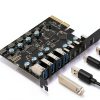 YEELIYA 8‑Port PCIe USB 3.2 Card 4x USB‑A & 4x USB‑C for Desktop-4