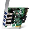 USB 3.0 PCI Express Card StarTech.com PEXUSB3S4V 4-Port Silver-1
