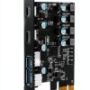 SINEFINE USB 3.0 PCIe Expansion Card UP4210 4-Port (2 USB‑A + 2 USB‑C)-0