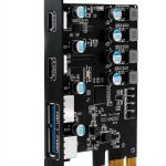 SINEFINE USB 3.0 PCIe Expansion Card UP4210 4-Port (2 USB‑A + 2 USB‑C)-0