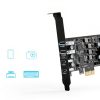 YEELIYA USB PCIe Card 2x USB‑C & 2x USB‑A for Windows/Linux-3