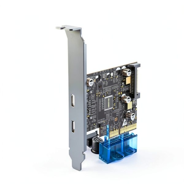 USB C PCIe Expansion Card LDLrui Dual Port 10Gbps Black-2