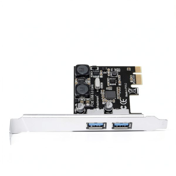 USB 3.0 Expansion Card FebSmart FS-U2S-Pro Matte Black 2x5Gbps-1