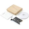 USB 3.0 PCIe Card YEELIYA 3 USB-C and 2 USB-A Ports No Extra Power-6