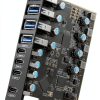 YEELIYA 8‑Port PCIe USB 3.2 Card 4x USB‑A & 4x USB‑C for Desktop-0