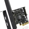 USB C PCIe Expansion Card LDLrui Dual Port 10Gbps Black-0