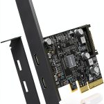 USB C PCIe Expansion Card LDLrui Dual Port 10Gbps Black-0