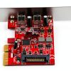StarTech.com USB-C PCIe Card 2 Port 10Gbps Gen 2 Red Model PEXUSB312C3-2