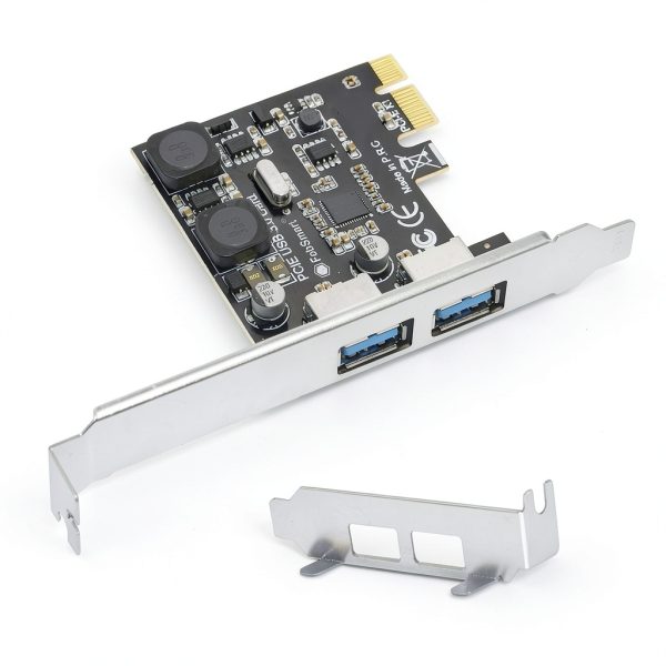 USB 3.0 Expansion Card FebSmart FS-U2S-Pro Matte Black 2x5Gbps-7