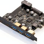 Gugxiom USB 3.2 PCIe Expansion Card 5-Port (3 Type‑A, 2 Type‑C) 20Gbps-0