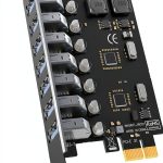 GLOTRENDS 7-Port USB 3.0 PCIe Card Model U3057-CA High Power-0