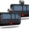 Garage Door Remote GIOATY for Chamberlain LiftMaster 893LM Black-0